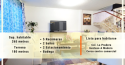 Casa sola en Col. La Pradera CDMX